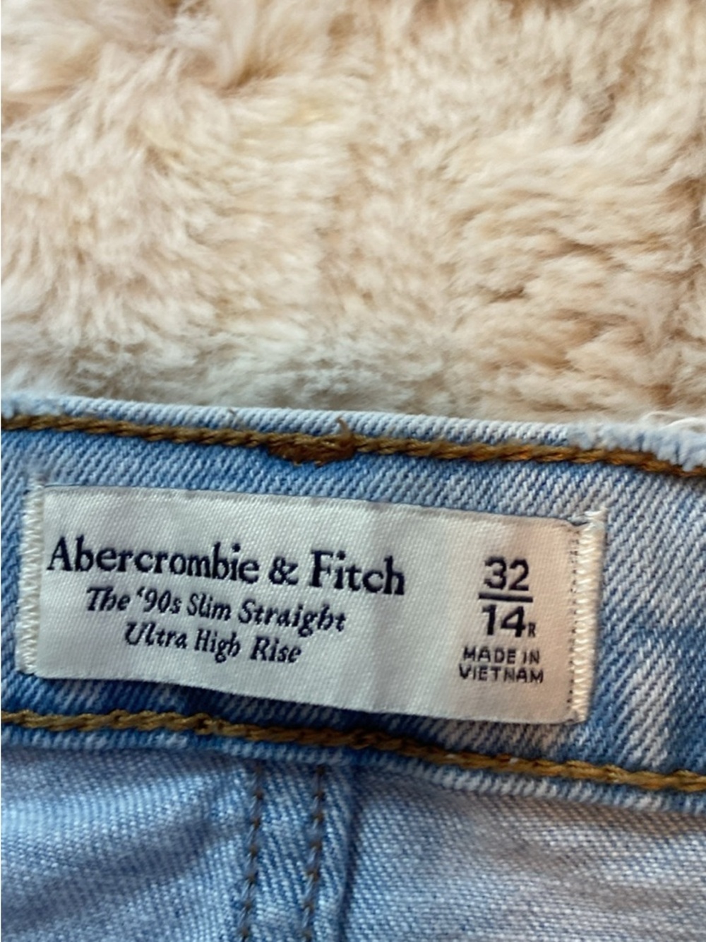 Abercrombie & Fitch Light Blue Straight Women's Jeans